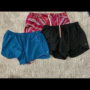 Three (3) pairs small old navy active go dry run